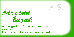 adrienn bujak business card