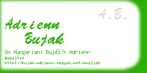 adrienn bujak business card